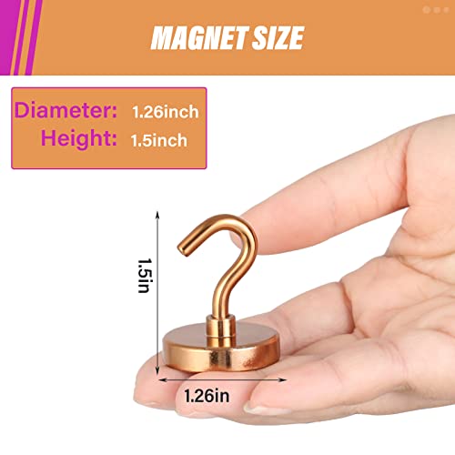Magnetic Hooks (Bronze / 1.26 inches)