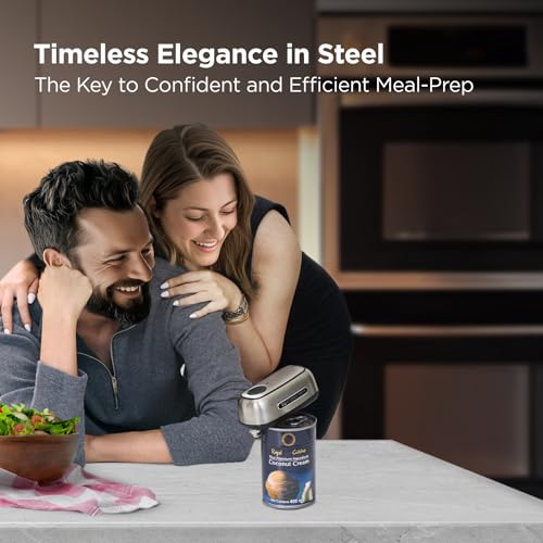Orbit One Stainless Steel Rechargeable Electric Can Opener (Stainless Steel)
