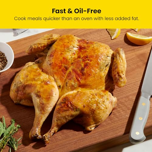 Easy View Air Fryer (8.0 Quarts / Stainless steel)