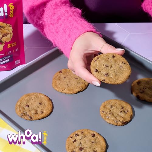 Whoa Dough Ready to Bake Cookie Dough Chocolate Chip (6.9 Ounce (Pack of 6))