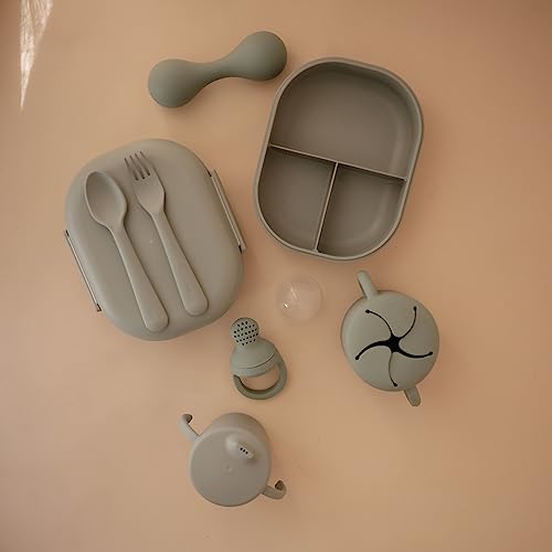 Kids Bento Lunch Box (Sage)