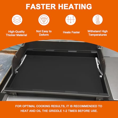 17" Full Size Griddle for Charbroil Performance 2 (Performance 2 Burner for 17")