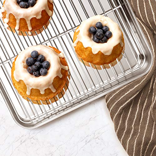 Stainless Steel Baking Pan Set (9-Piece Set)