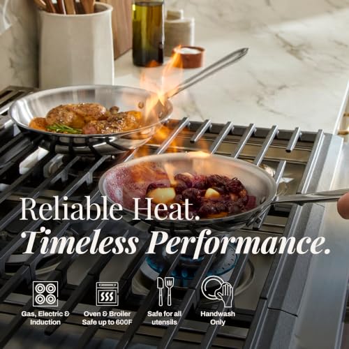 D3® Stainless Steel Cookware Set (10-Piece Cookware Set)