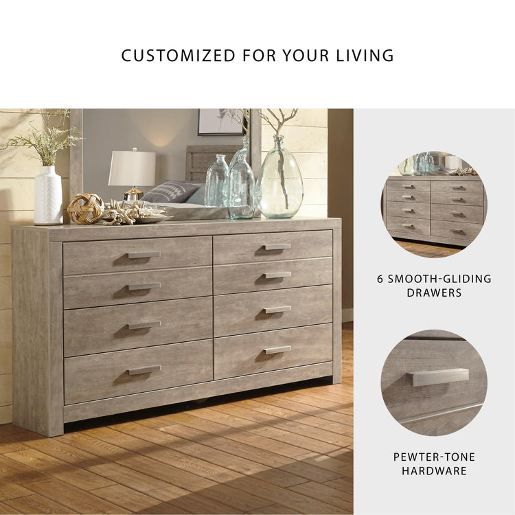 Culverbach Scandinavian 6 Drawer Dresser (6 Drawer Dresser)