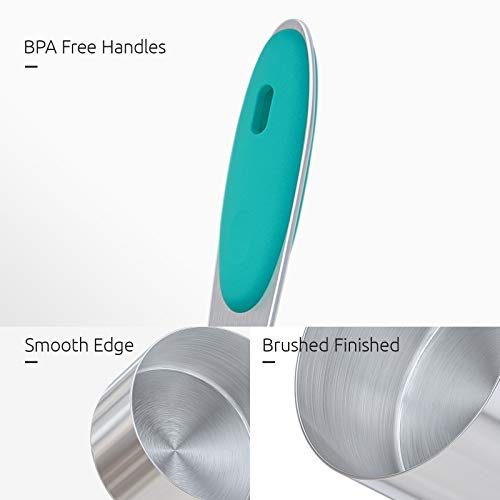 Measuring Cups Spoons Set (Teal)