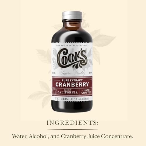 Cranberry Extract for Breads (4 Fl Oz (Pack of 1))