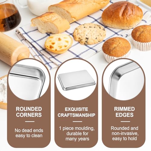 Cookie Sheets for Baking (12inch 10inch)