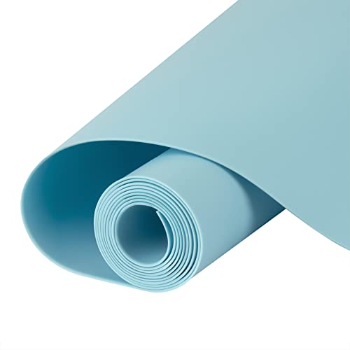 Large Silicone Heat Resistant Mat 78.7” x 15.7” (78.7"L x 15.7"W / Cyan)