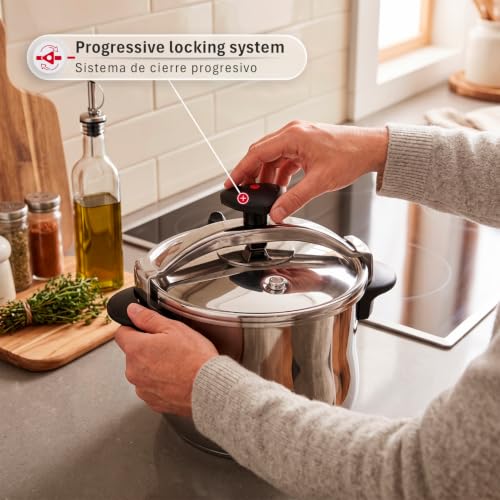 Star Belly 6.3 Qt Stainless Steel Pressure Cooker (6.3 Quarts)