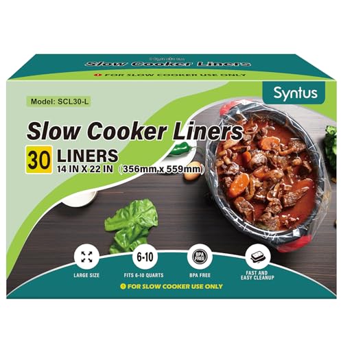 30 Slow Cooker Liners (14"x 22")
