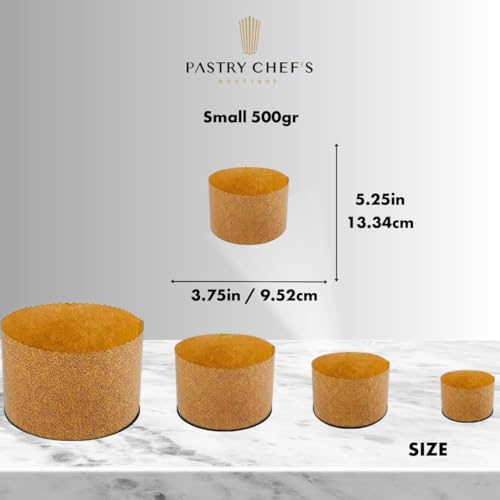 Thin Panettone Paper Pan Mold (Thin Paper - Small 500gr)