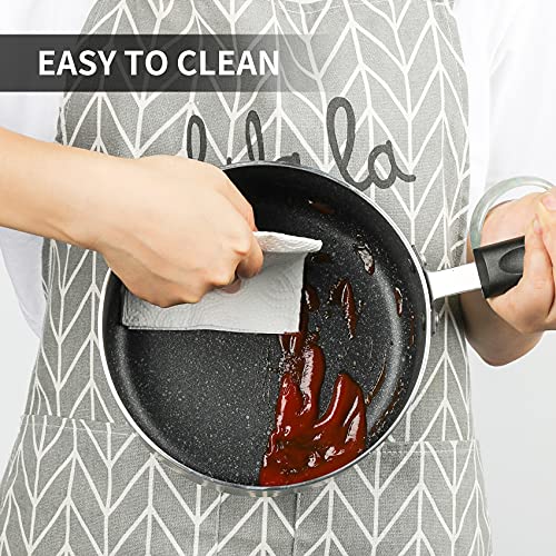 Nonstick Saucepan Set (Black / 2+3 sets)