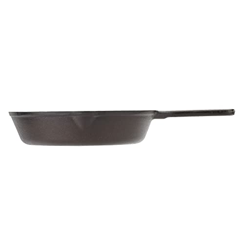 Pre Seasoned Cast Iron Skillet (8-Inch (1-Pack) / Black)