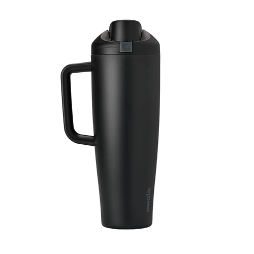 FreeSip Tumbler Stainless Steel Water Bottle 40 oz Very (Very, Very Dark / 40 Ounces)
