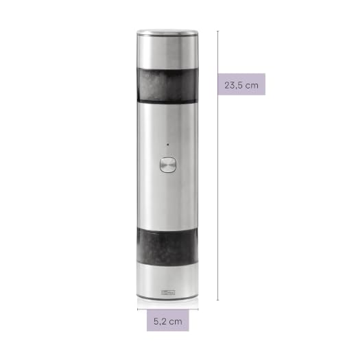 Electric pepper and salt mill double imill duo ceramic