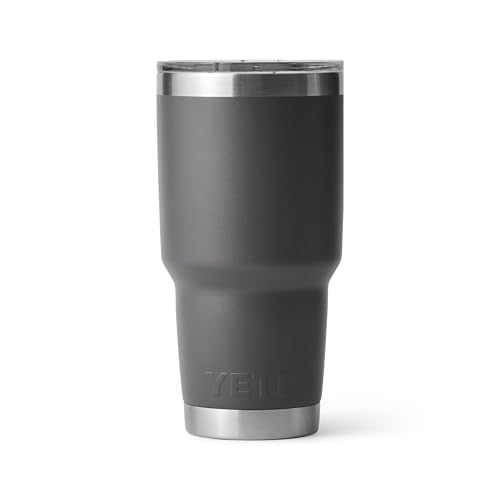 Rambler 30 oz Stainless Steel Vacuum Insulated Tumbler w (Charcoal)