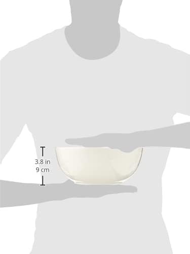 Villeroy & Boch For Me Round Vegetable Bowl, 9 in, Premium Porcelain, White