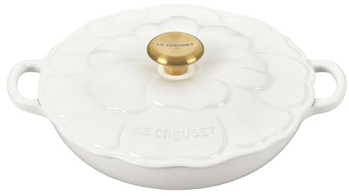 Enameled Cast Iron Petal Braiser