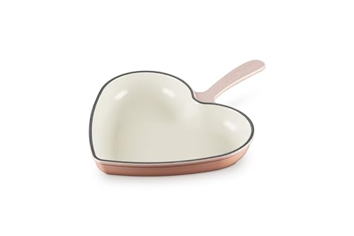 Enameled Cast Iron Traditional Heart Skillet