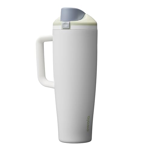 FreeSip Tumbler Stainless Steel Water Bottle 40 oz Iced Breeze (Iced Breeze / 40 Ounces)