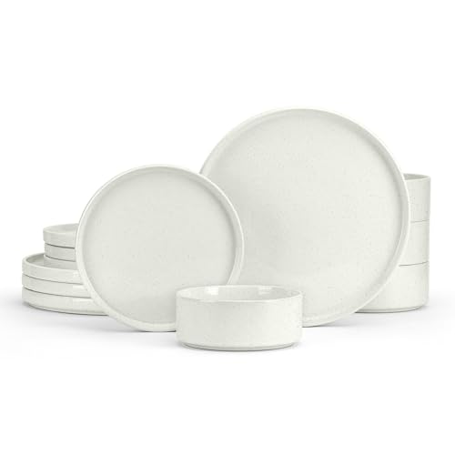 Stoneware Dinnerware Sets (12 Count)
