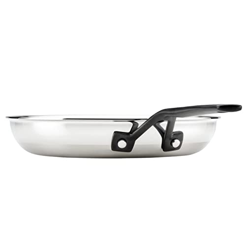5 Ply Clad Stainless Steel Induction Frying Pan Set