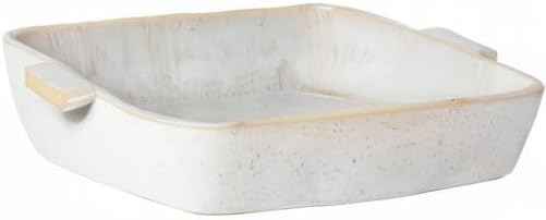 Casafina Ceramic 16" x 10.75" Rectangular Baker - Eivissa Collection, Sand Beige | Oven & Dishwasher Safe Bakeware | Food Safe Glazing | Restaurant Quality Dinnerware