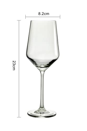Colored Wine Glass Set (6 Count)