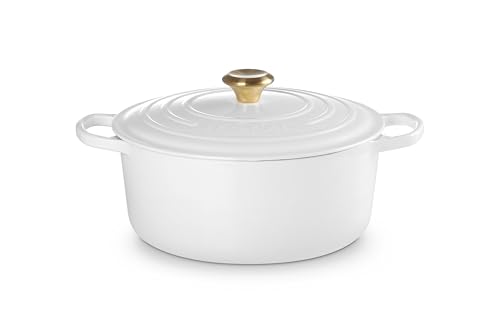 Enameled Cast Iron Round Dutch Oven