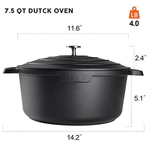 Large Dutch Oven Pot with Lid