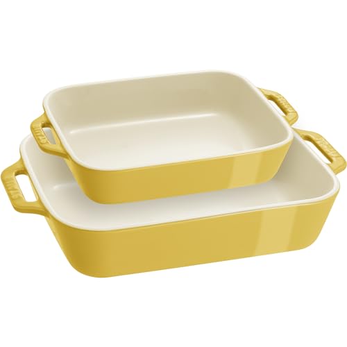 Ceramic 2 pc Rectangular Baking Dish Set (2 Count)