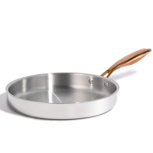 10" Tri Ply Stainless Steel Frying Pan