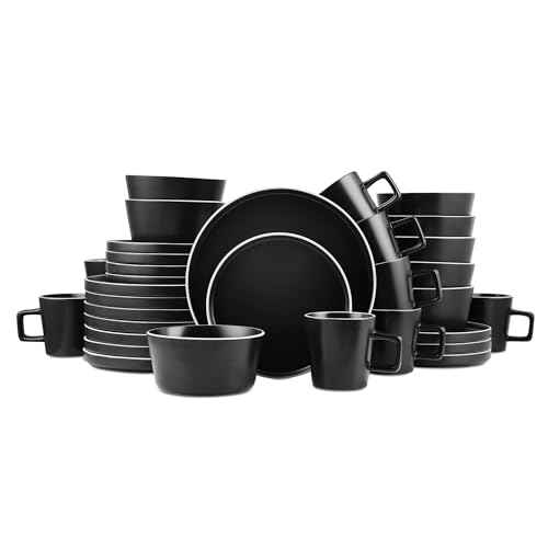 Allison Stoneware Dish Set (32 Count)