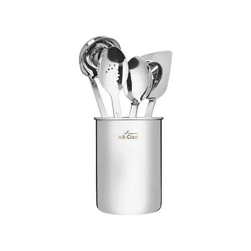 5 Piece Stainless Steel Kitchen Utensil Set (6 Count)