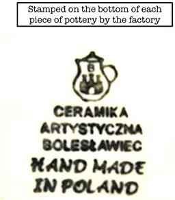 Polish Pottery Baker - Round with Handles - 8" - Autumn