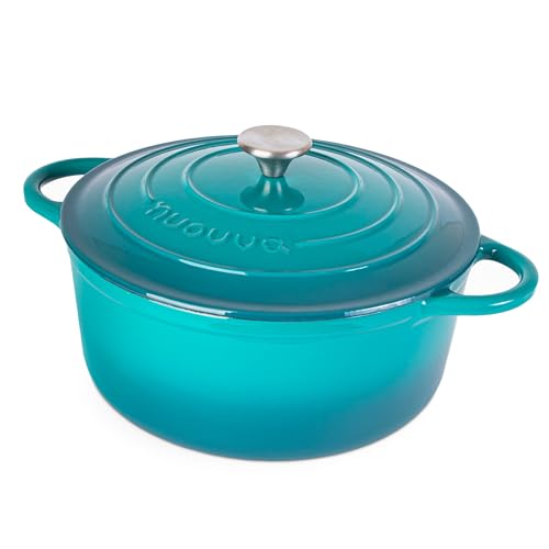 Enamelled Cast Iron Dutch Oven Pot with Lid