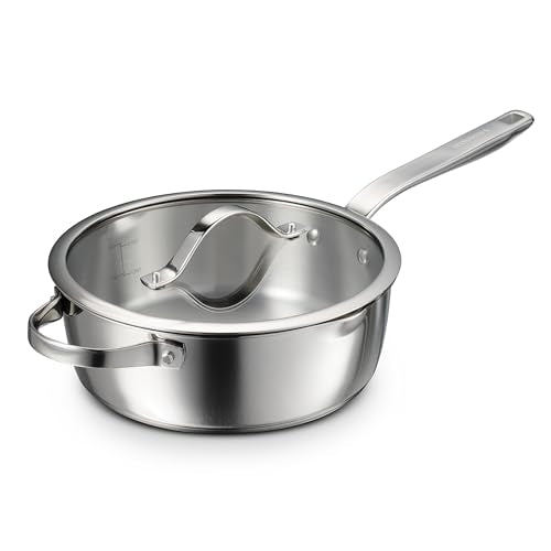 Tempo Tri Ply Base Stainless Steel 3.5 (Saute Pan / 3.5 Quarts)