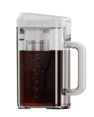 Cold Brew Coffee Maker (White / 40 oz)