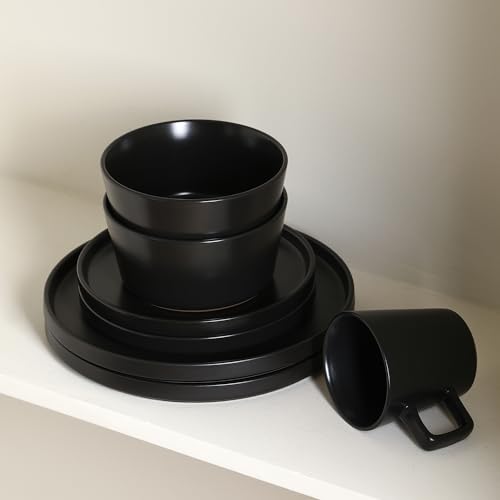 Celina Stoneware 32 Piece Modern Dinnerware Set (32 Count)