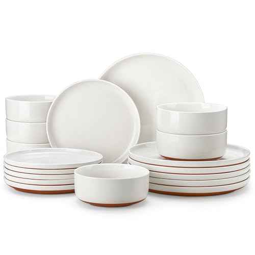 Plates and Bowls Sets (18 Count)