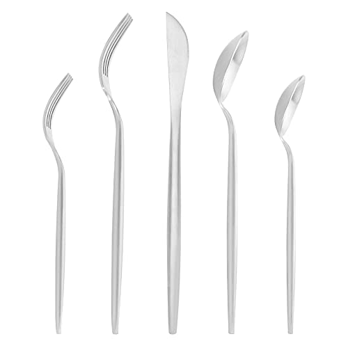 Matte Silverware Set for 4 (4 Count)