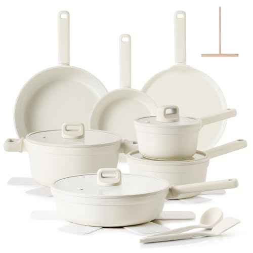 Ceramic Pots and Pans Set Nonstick