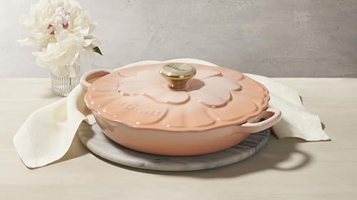 Enameled Cast Iron Petal Braiser