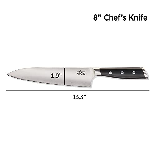 Forged German Stainless Steel Chef Knife 8 Inch
