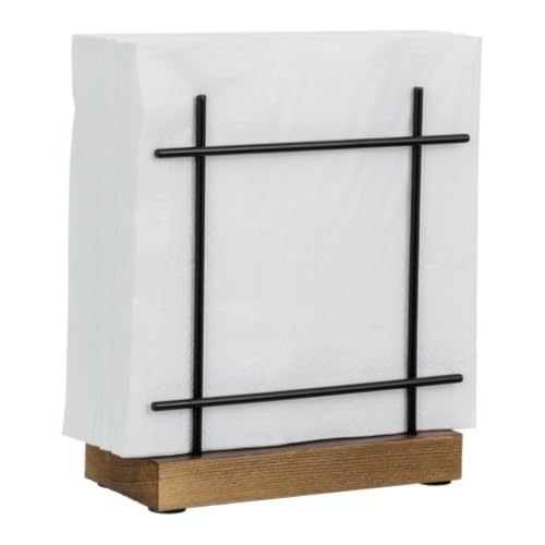 Black Metal Napkin Holder