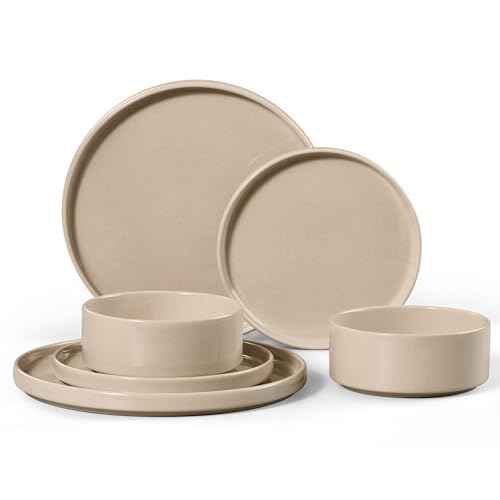 6 Piece Stoneware Dinnerware Sets (6 Count)