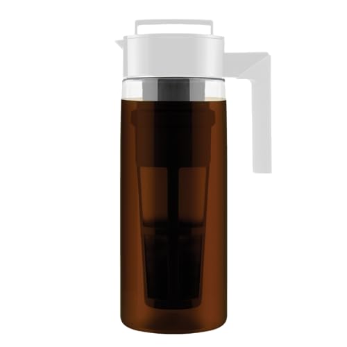 Deluxe Cold Brew Coffee Maker (White / 2 qt)