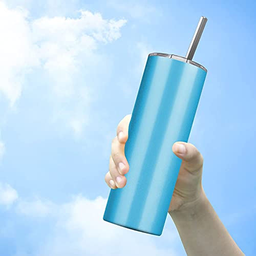 Tumbler with Straw and Lid (Black / 12 Count (20 oz))