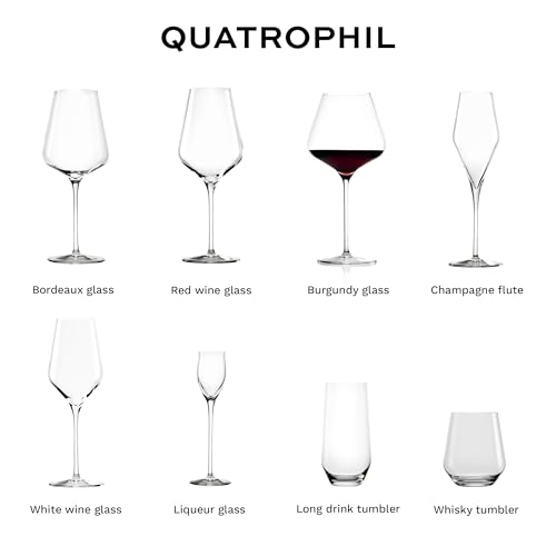 Burgundy Glasses Quatrophil Set of 4 (4 Count)
